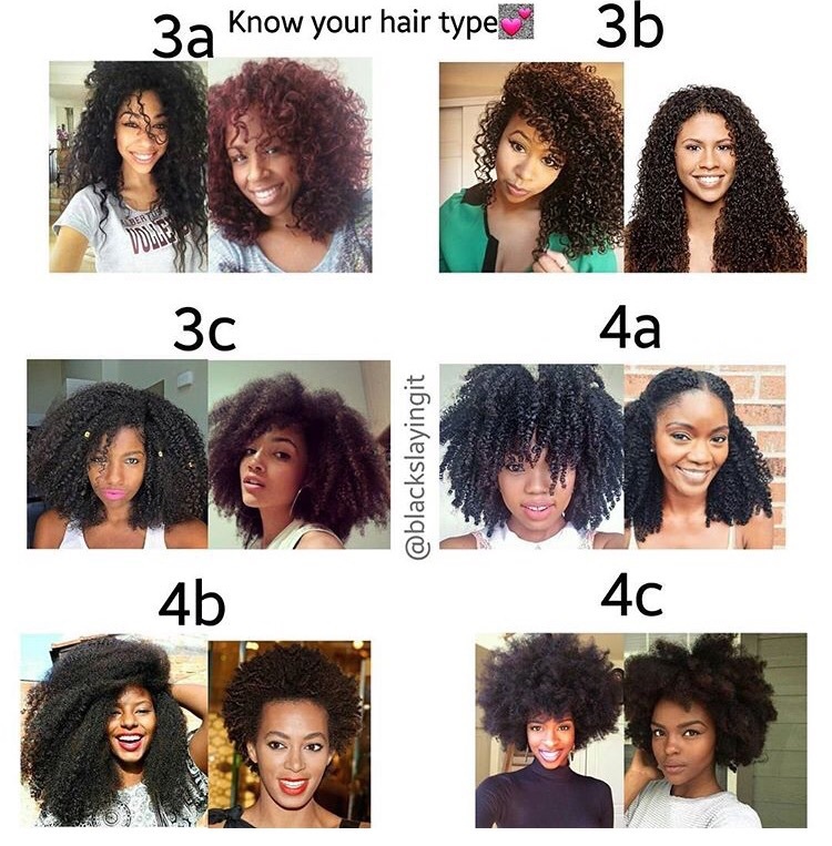 Hair Type Chart Female